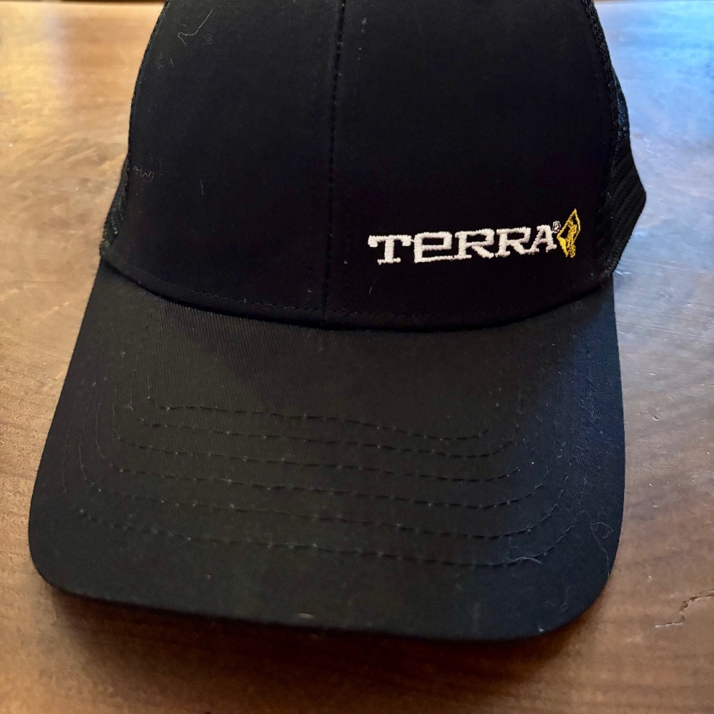 TERRA logo (Footwear Company) Trucker Hat UNWORN One size fits most.